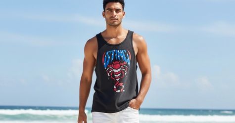 All Elite Wrestling Sting Tank Top Adult Small Scorpion Defender USA Shirt