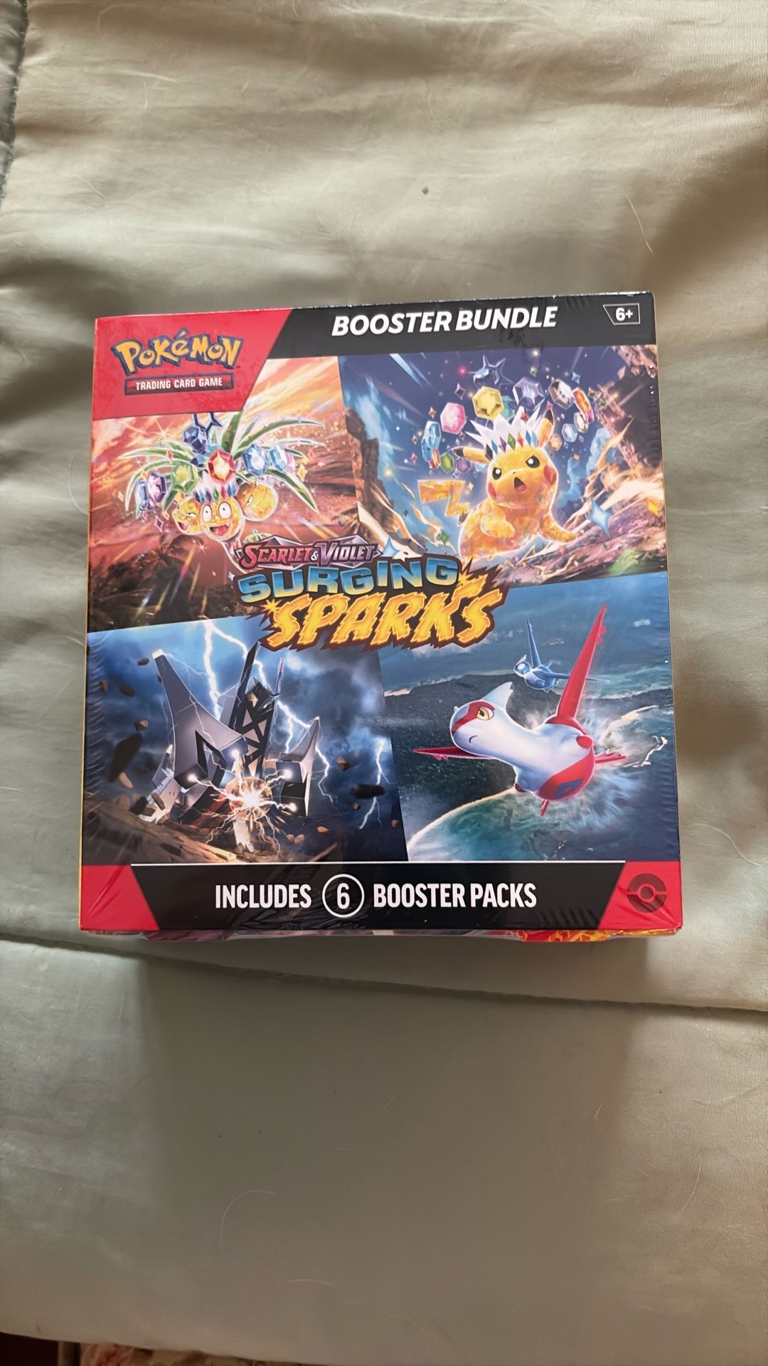 Pokemon Surging Sparks Booster Bundle.