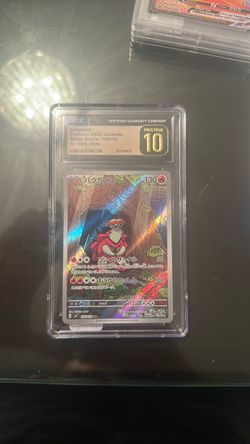 Turtonator CGC 10 Pristine Japanese Pokémon Card