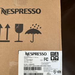 Brand New Nespresso Vertuo Pop+ Coffee Machine (Dark Gray)