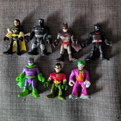 Vintage DC Super Friends Imaginext Toy Figures