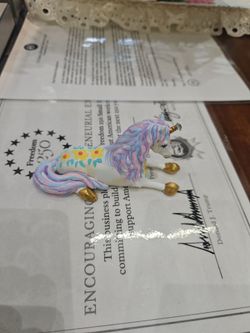 Jeweled unicorn