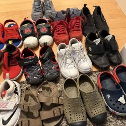 Lot Of Boys shoes