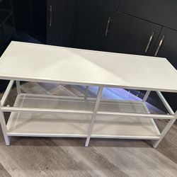 IKEA VITTSJO TV stand 39 3/8x14 1/8x20 7/8” white