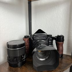 Pentax 6x7 With Lenses