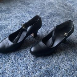Capezio Black Character Shoes