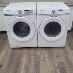 Samsung Washer And Electrical Dryer Set 
