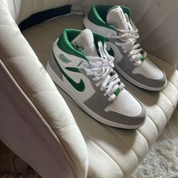 Green Jordan 1s