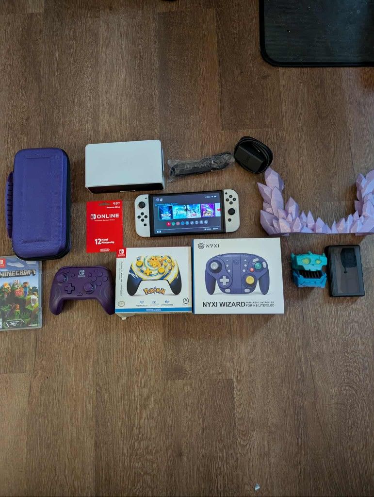 Nintendo Switch And Extras