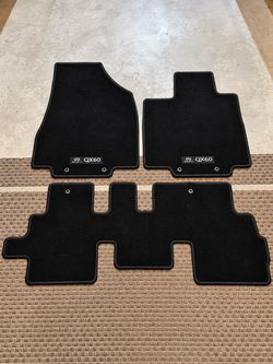 Brand New Genuine OEM Infiniti QX60 Carpet Floor Mats – Complete Set