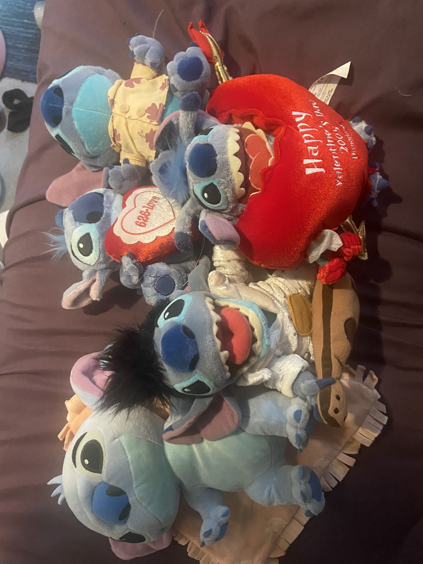 5 Stitch Stuffed Animals