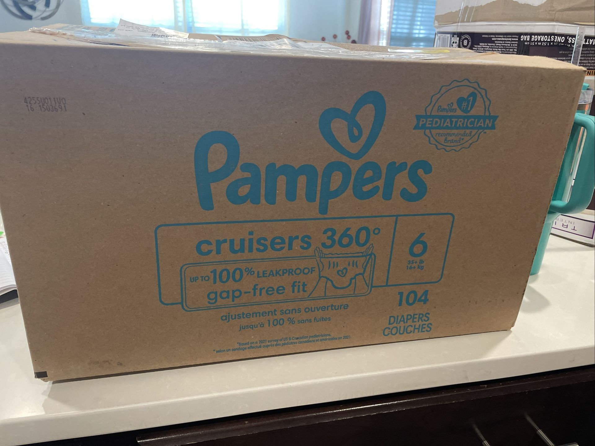 size 6 pampers