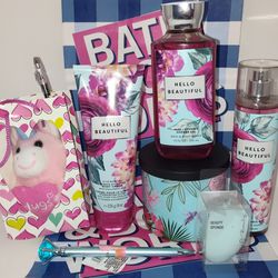 ✨ New "Hello Beautiful" Bath & Body Works Gift 🎁 Set 