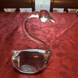 Crystal Swan Figurine/Paperweight