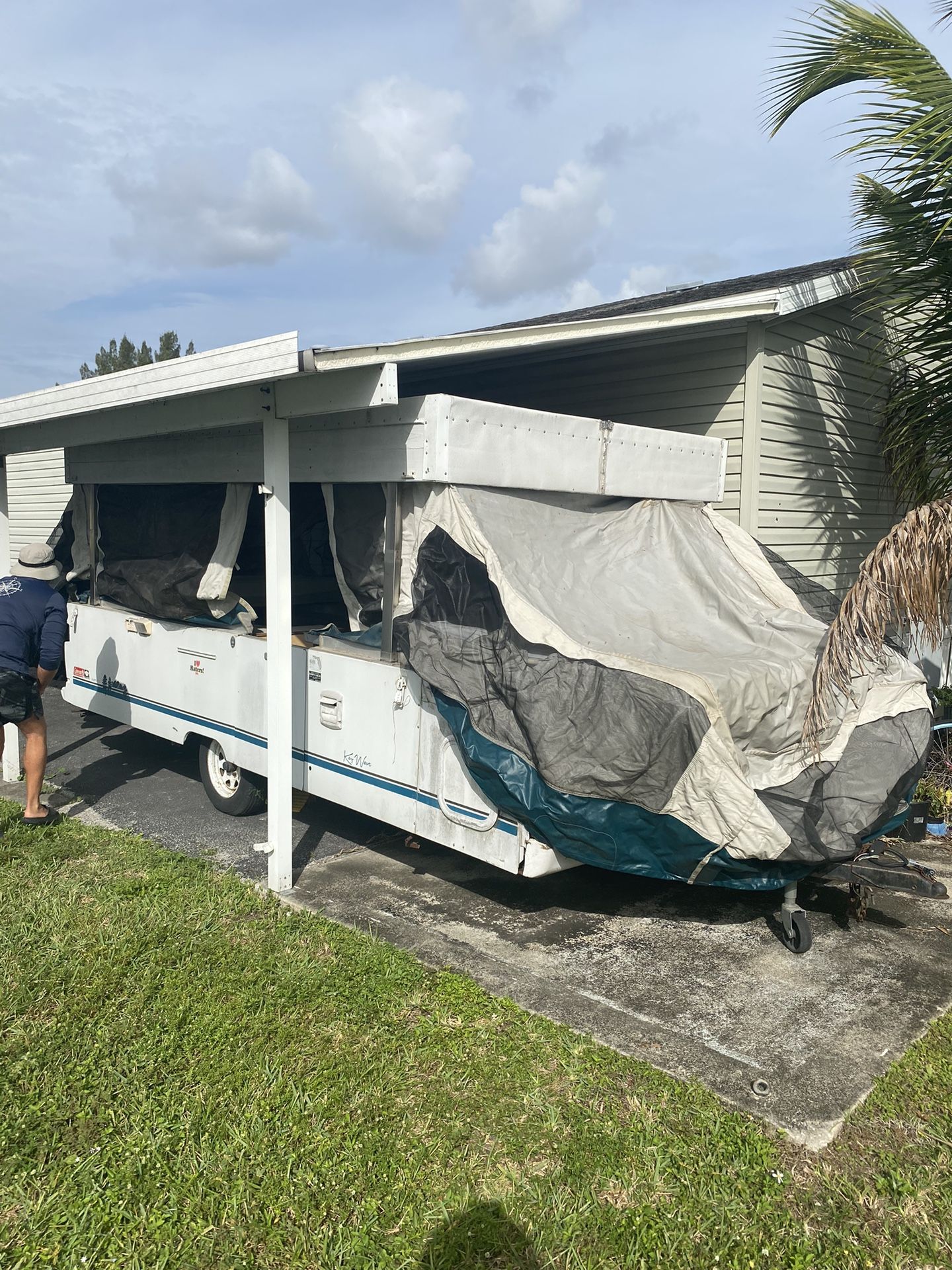 1997 Coleman Pop Up Camper