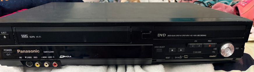Panasonic dvd vhs recorder unit