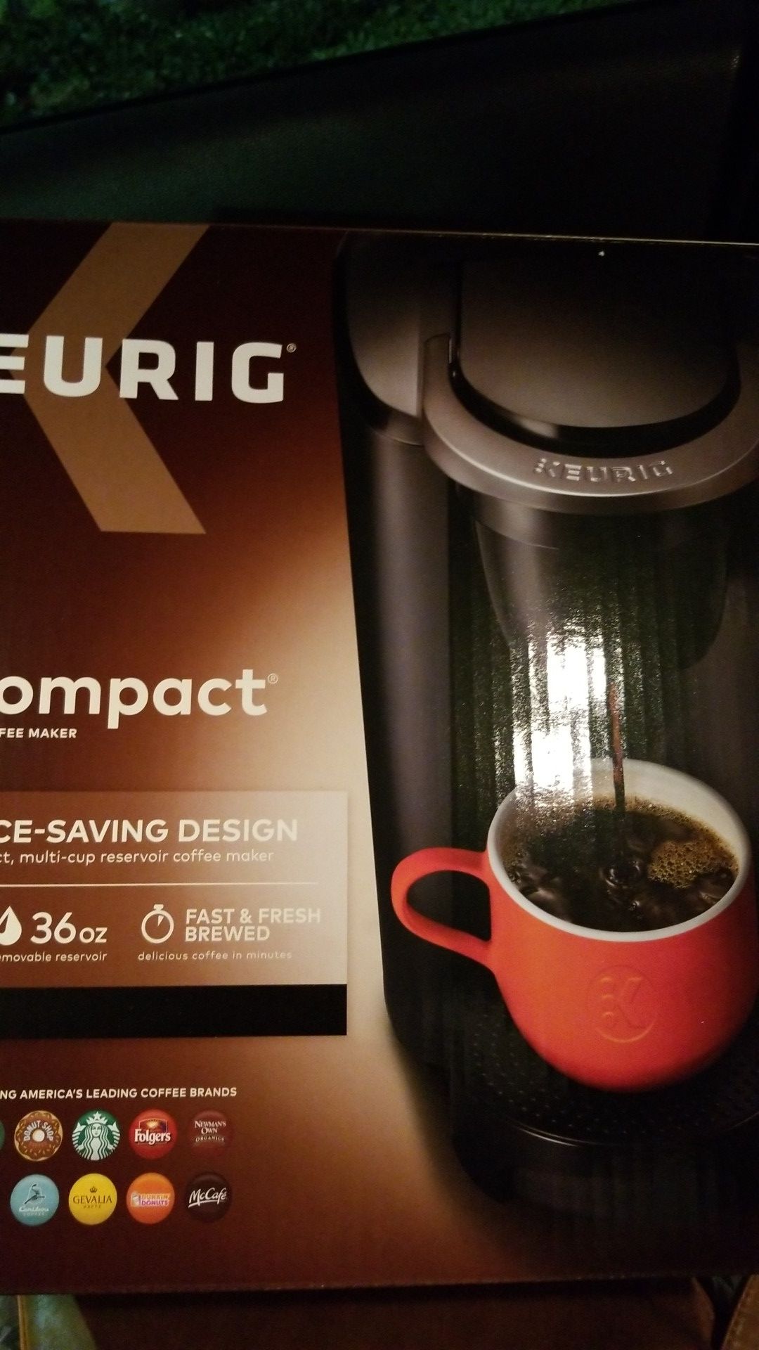 I have 2 Keurig, k- Compact single serve coffee maker