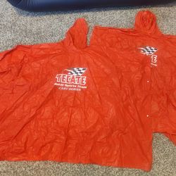 Tecate racing ponchos gently used