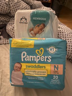 Brand New Pack Of Newborn Diapers