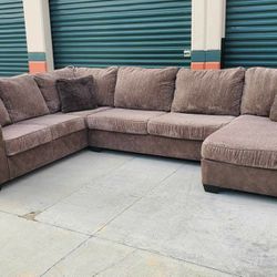 Three Piece Sectional Couch Delivery Available 