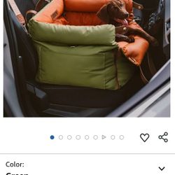 Waterproof Dog Car Bed with Storage Pocket