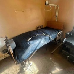 Power Bed With Circulation Mattress With Pump