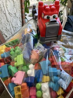 Giant Amount Of Mega Blocks Building Toys