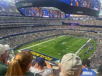 2x LA Rams vs Giants Tickets Sep 21 2026