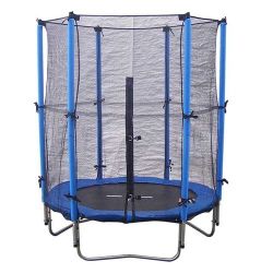 8Ft  Trampoline with Enclosure