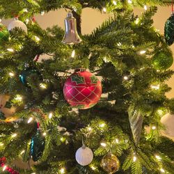 Christmas tree with decorations