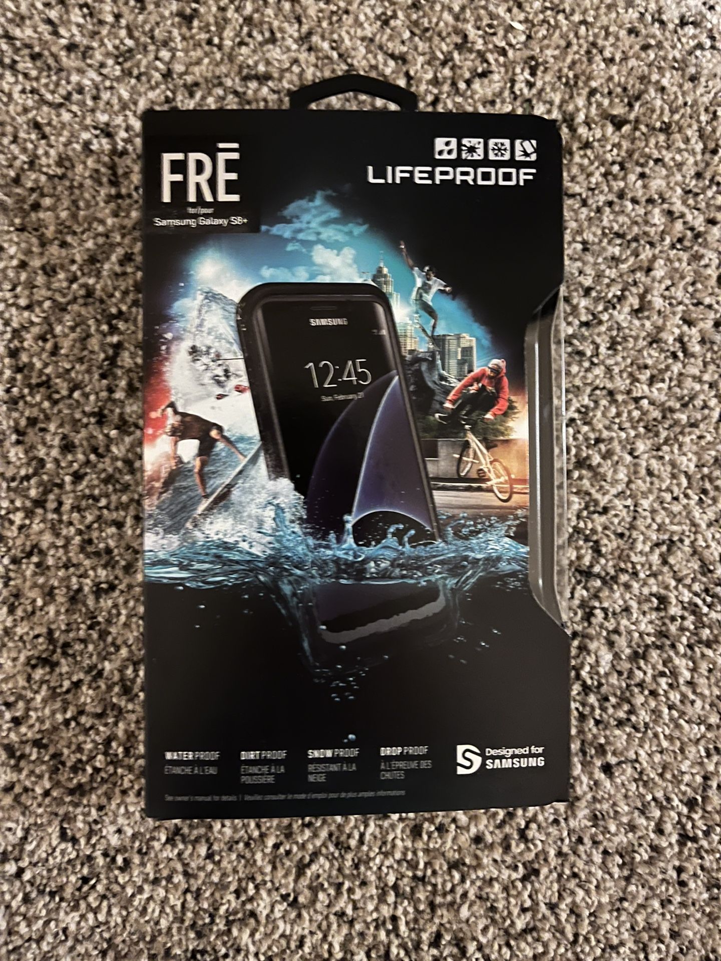 Lifeproof Samsung Galaxy S8+ Case Black