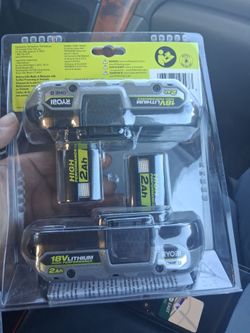 Ryoby battery 2ah