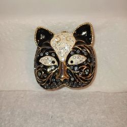 Cat Trinket Box (Metal)