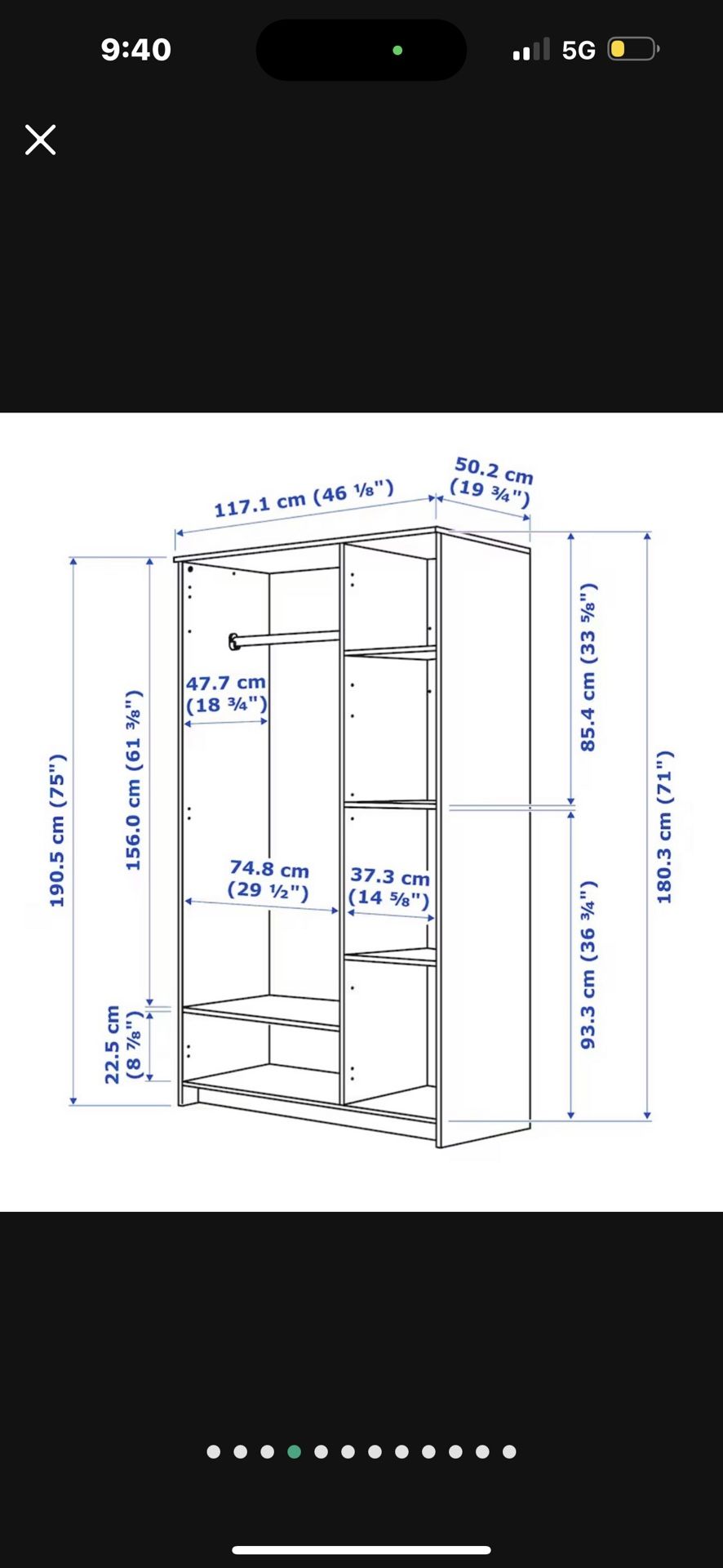 IKEA Brimnes 3 Doors White Wardrobes for Sale in Brooklyn, NY OfferUp