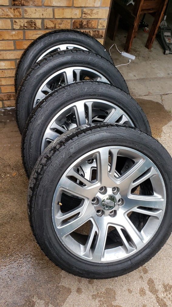 22 imch Cadillac Escalade Platinum edition wheels oem $980 FIRM/PRECIO FIJÓ