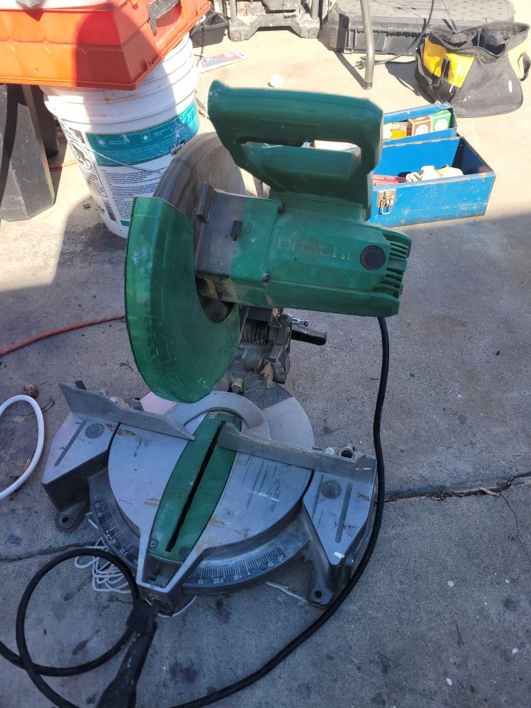 Miter Saw, Hitachi