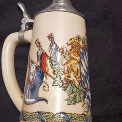 Vintage Beer Stein 