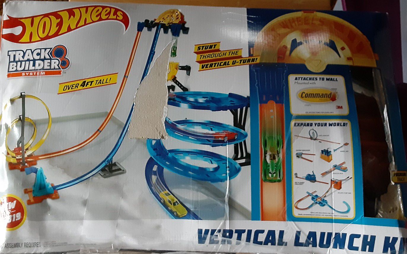 Hot wheels vertical launch kit
