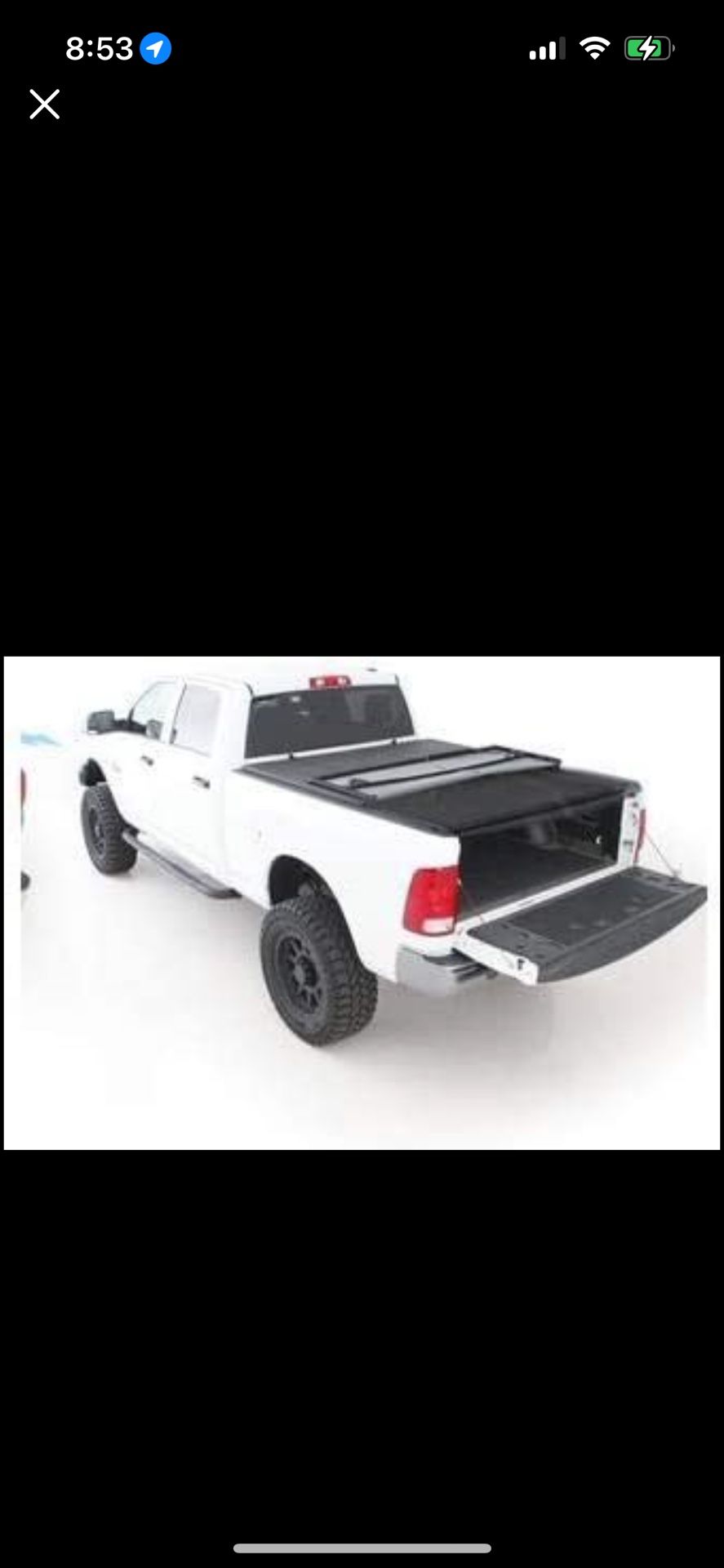Never used Smittybilt (contact info removed) Trifold Tonneau Cover