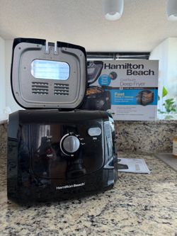 Hamilton Beach Cool-Touch Deep Fryer 2L – Like New – Original Box