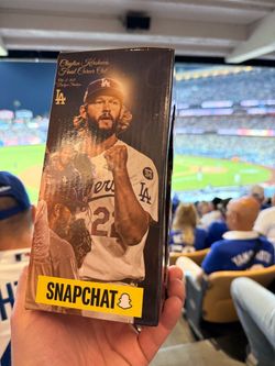 Clayton Kershaw Final Career Out Bobblehead