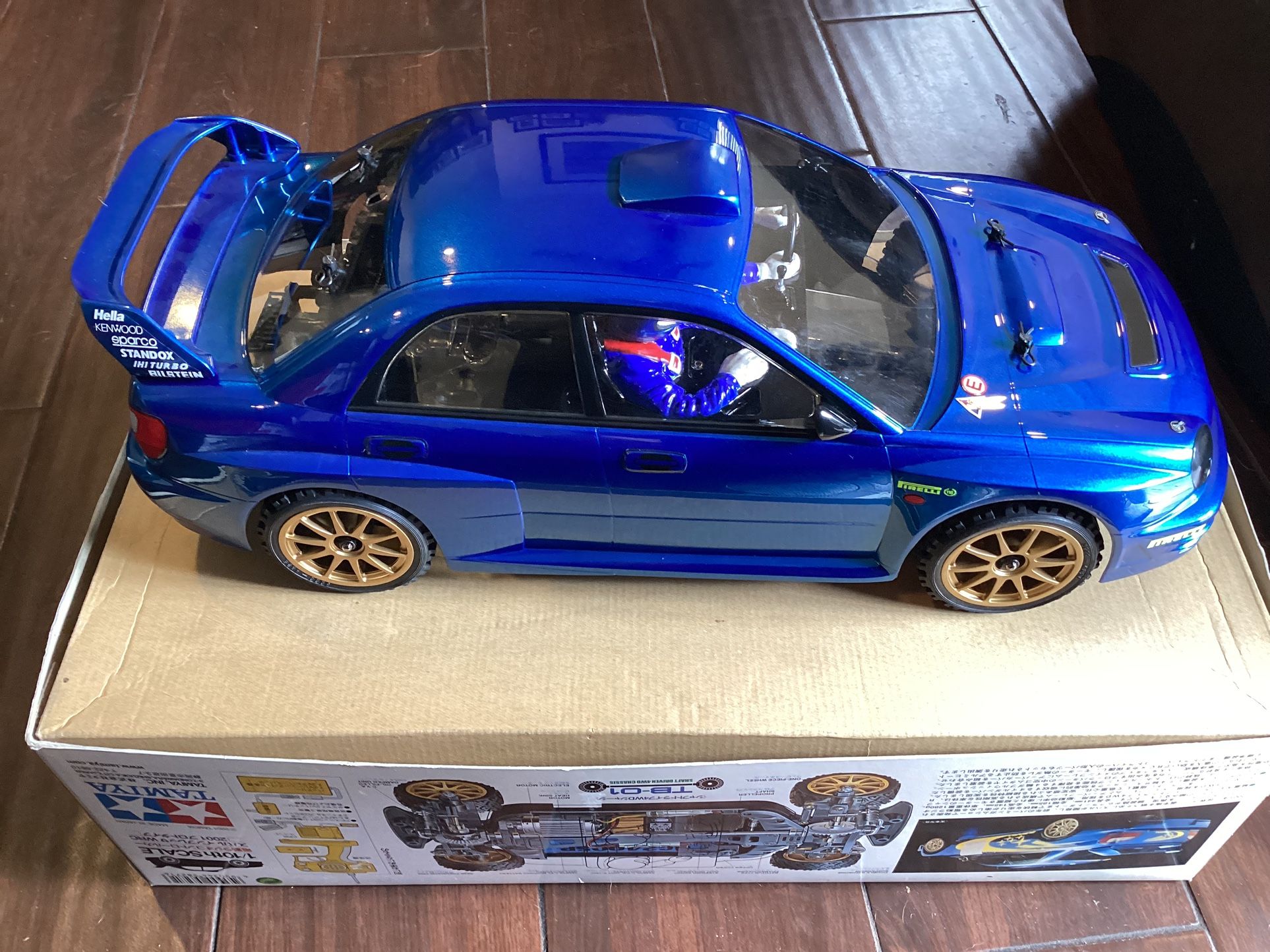 ☆検索さま専用☆Subaru Impreza WRC 新井仕様 TB-01 New Built Tamiya