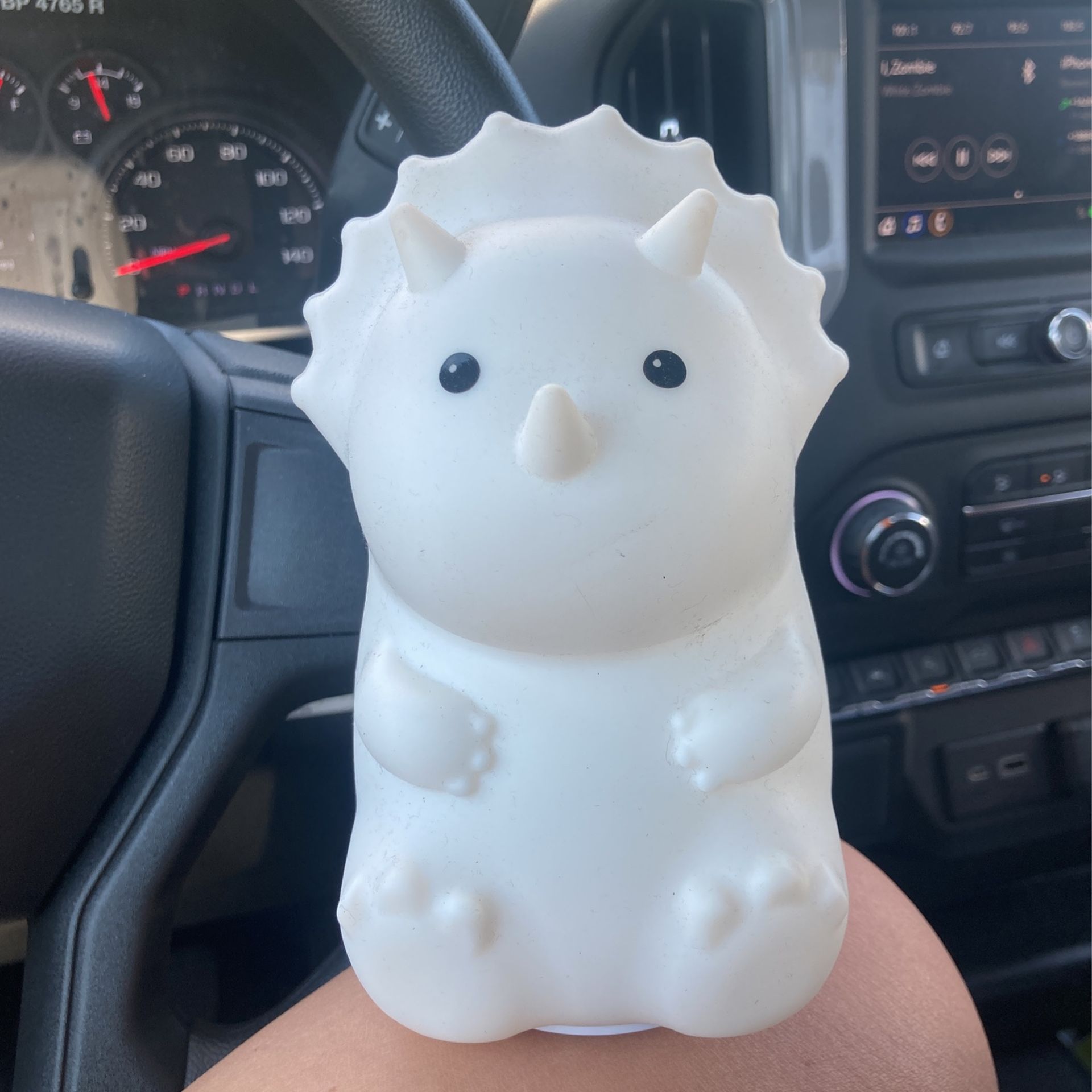 LED dino triceratops night lamp