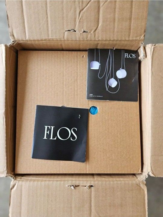 FLOS AIM Large Pendant Light LG Black dimmable Bouroullec...