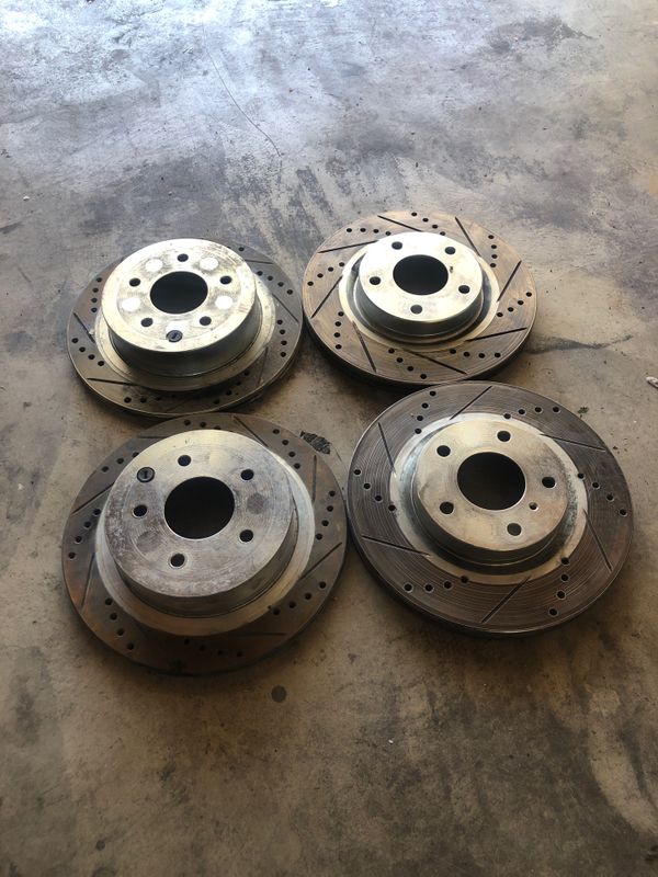 Drilled and slotted rotors 0304 350z g35 Sedan/coupe for Sale in