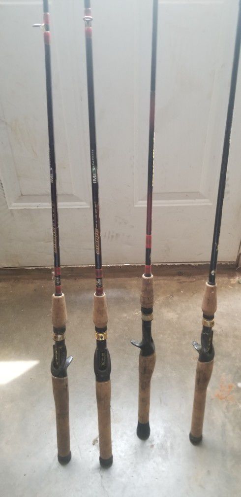 3 XPS Bionic Blade And 1 Percision Fishing Rod