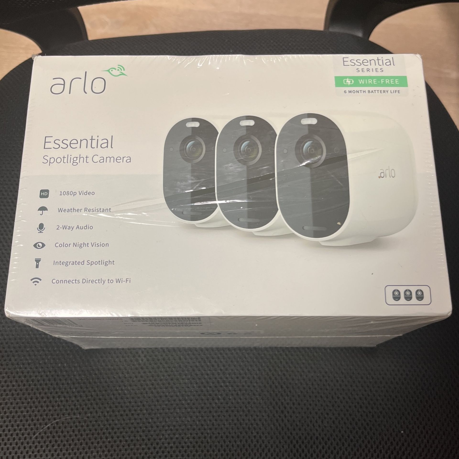 Arlo Essential Spotlight Camera (3 Pack)