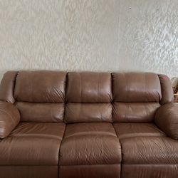  Sofa With Recliners 