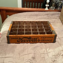 Vintage Nesbitt’s Drink Crate 