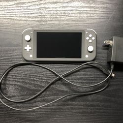 Gray Nintendo Switch Lite 